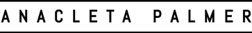 Logotipo Anacleta Palmer